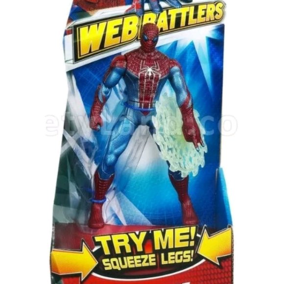 THE AMAZING SPIDER-MAN WEB BATTLERS SPINNING BLADE - Picture 6 of 6